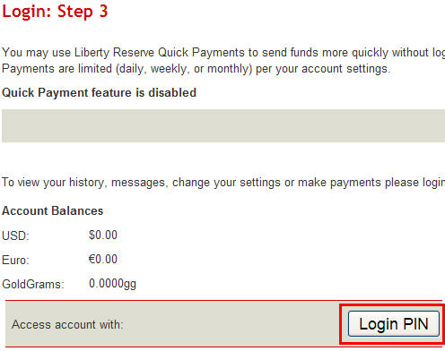 点击Login PIN，输入登录第二密码